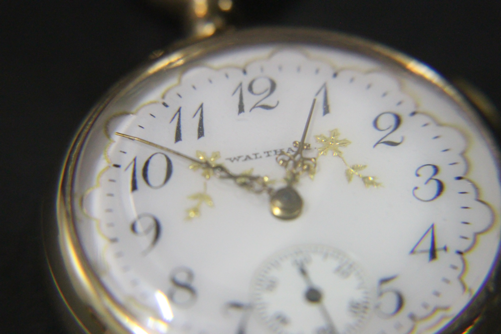 Waltham Pocket Watch in Keystone 20years Warranted Case