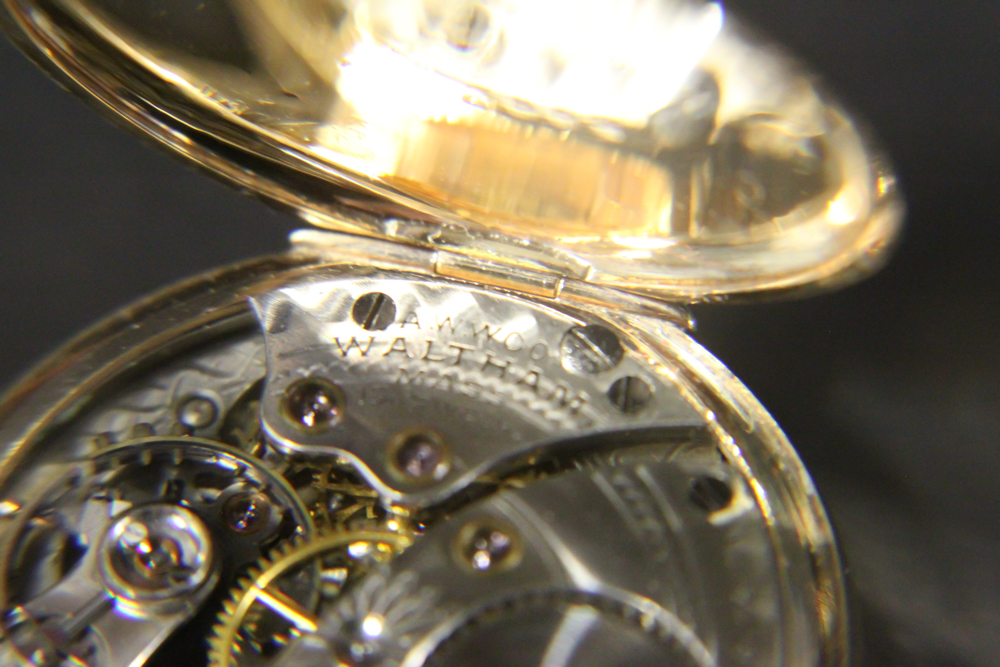 Waltham Pocket Watch in Keystone 20years Warranted Case