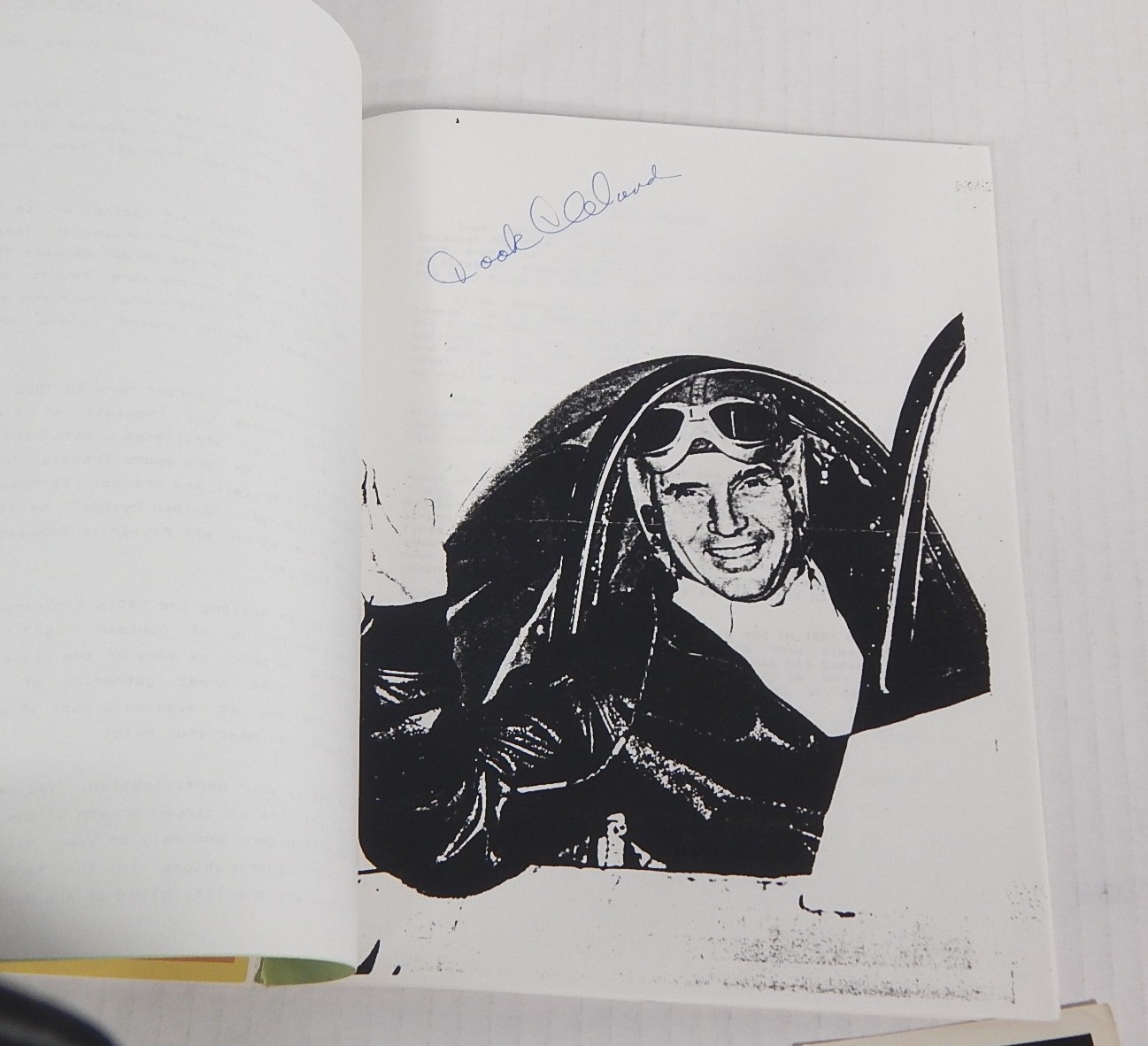 Vintage Aviation Ephemera and Signature Lot