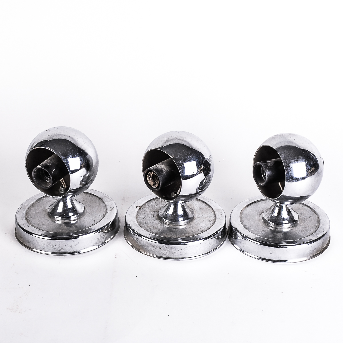 Vintage Chrome Light Fixtures