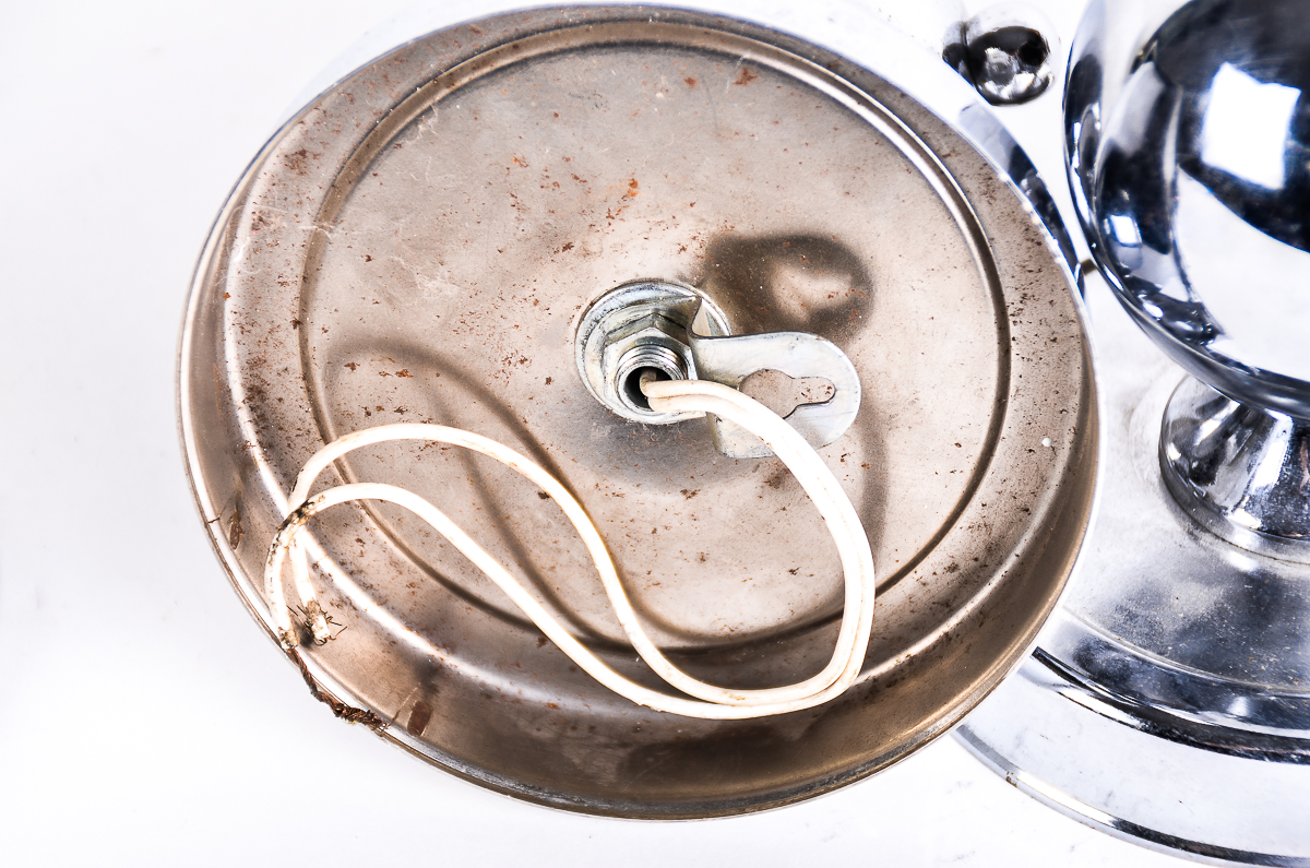 Vintage Chrome Light Fixtures