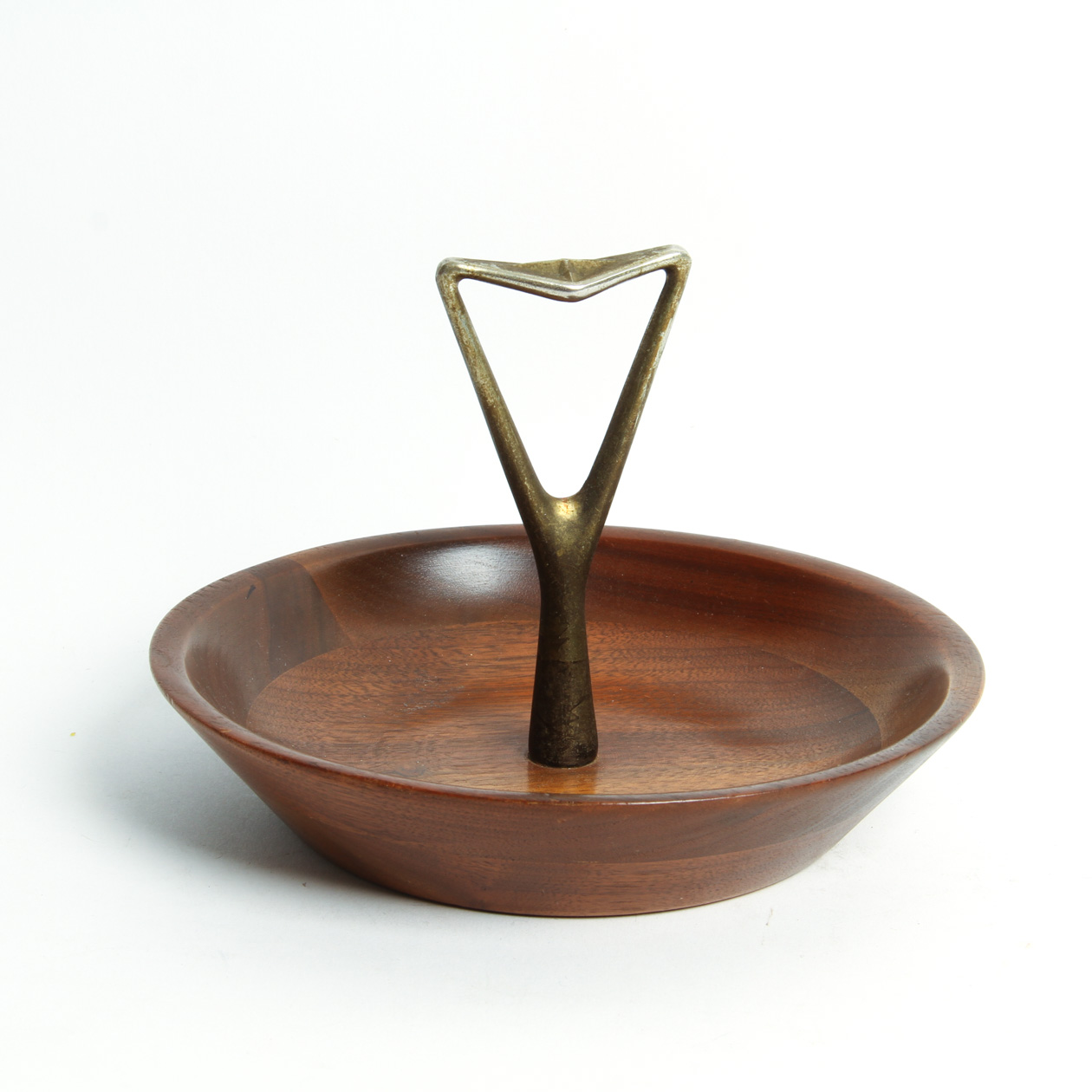 Mid-Century Walnut Bowl by Vermillion