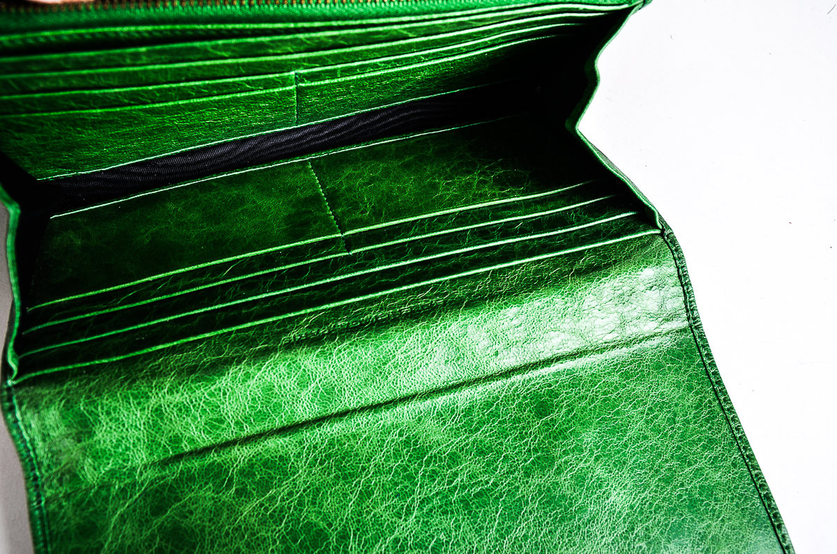 Balenciaga Classic City Handbag and Wallet in Green