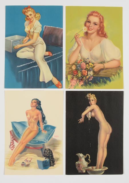 Vintage Pin-up Advertising Samples