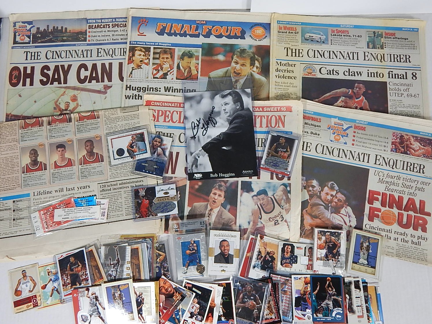 University of Cincinnati Basketball Memorabilia