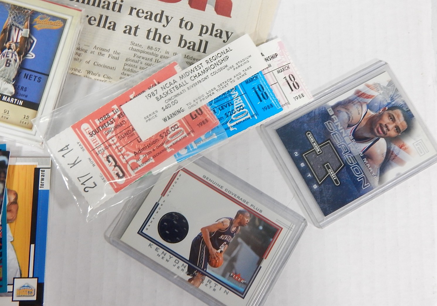 University of Cincinnati Basketball Memorabilia