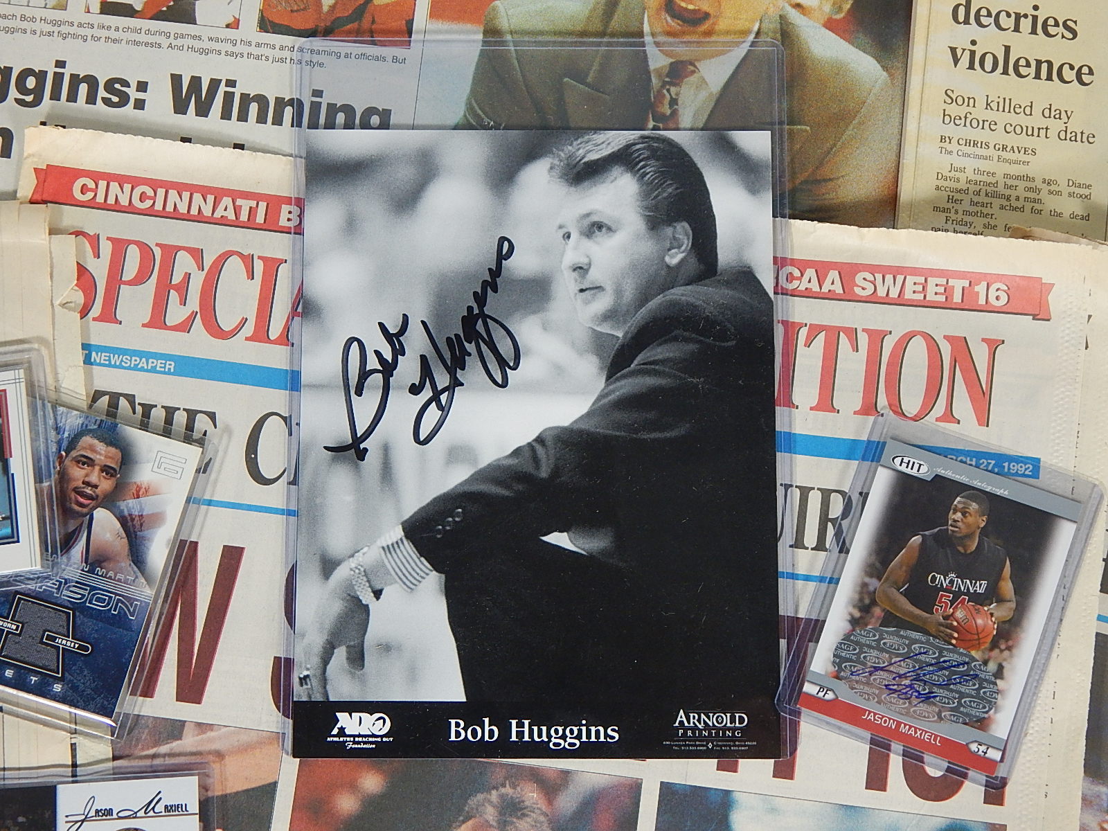 University of Cincinnati Basketball Memorabilia