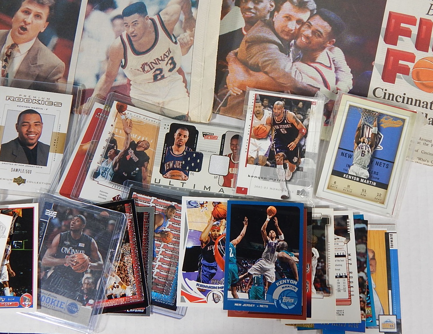 University of Cincinnati Basketball Memorabilia