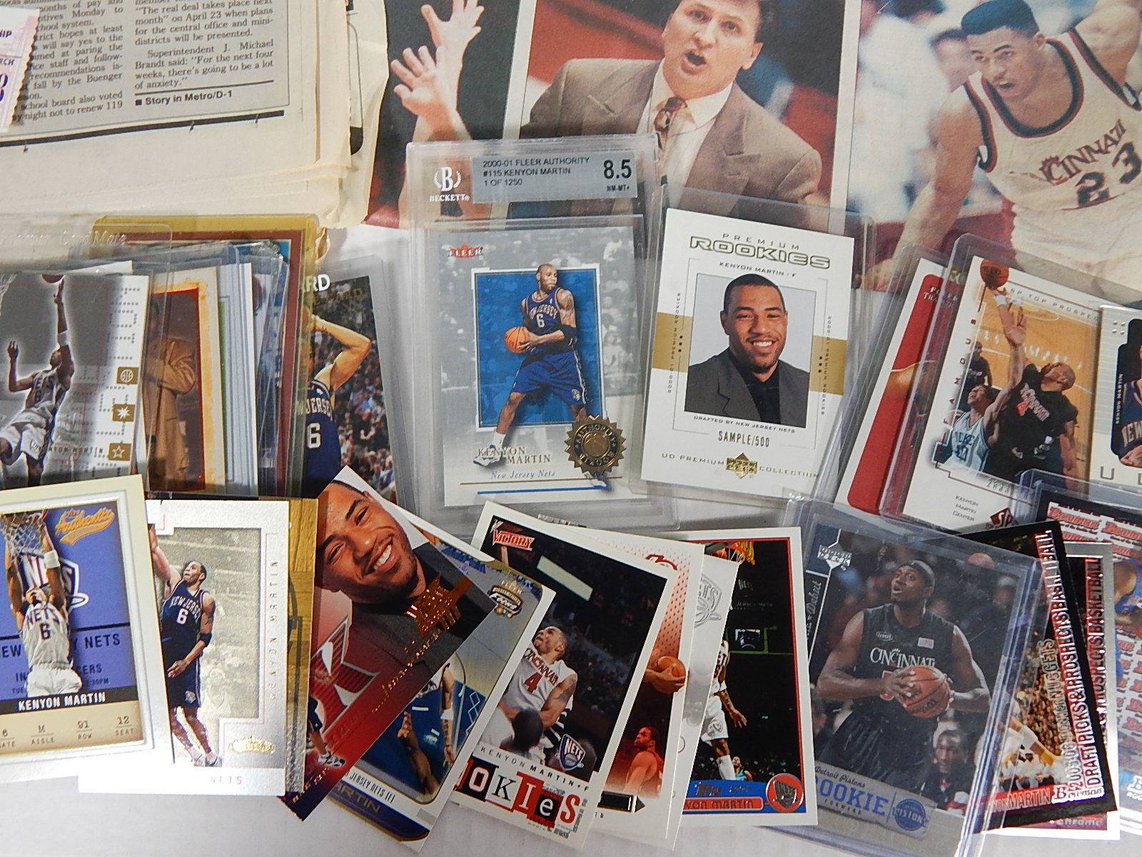University of Cincinnati Basketball Memorabilia