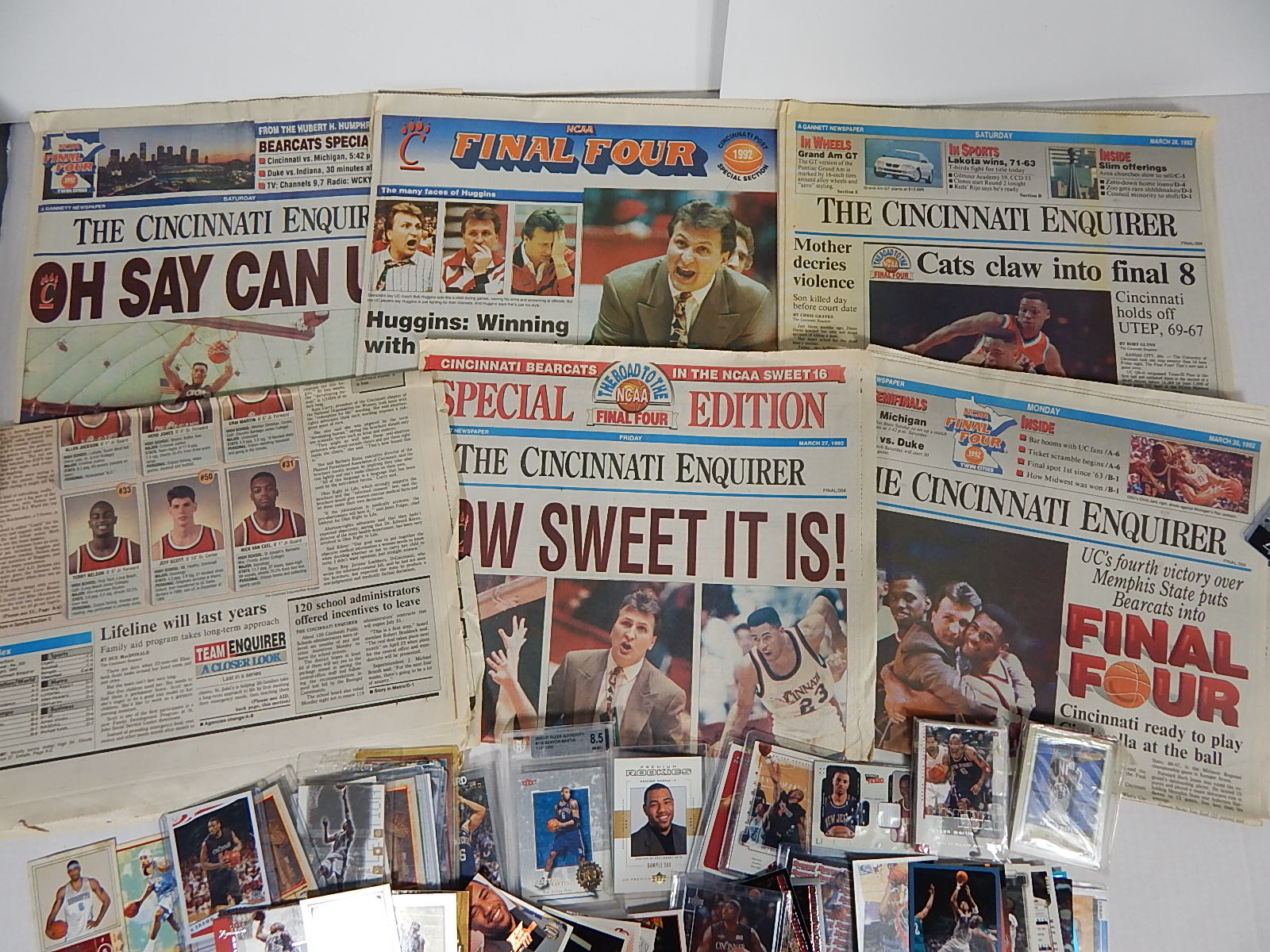 University of Cincinnati Basketball Memorabilia