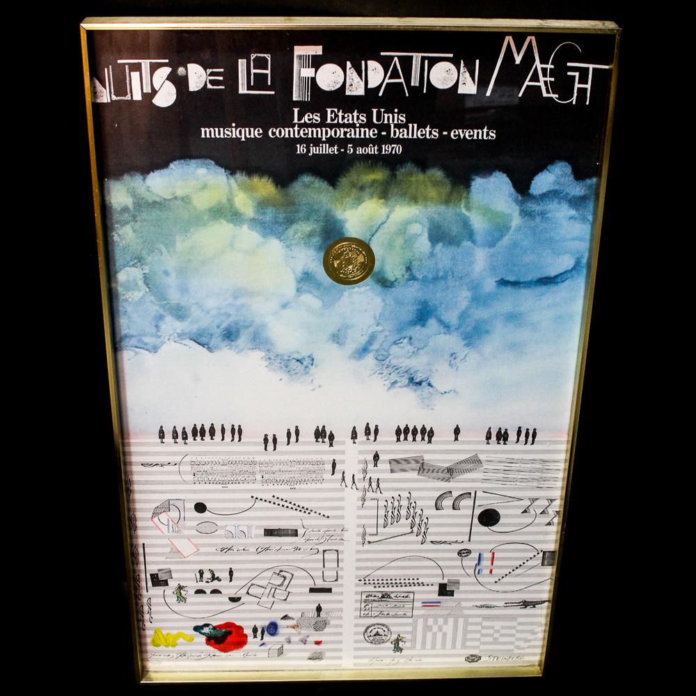 Contemporary Music and Dance Festival Poster After Saul Steinberg and Shakespeare Poster