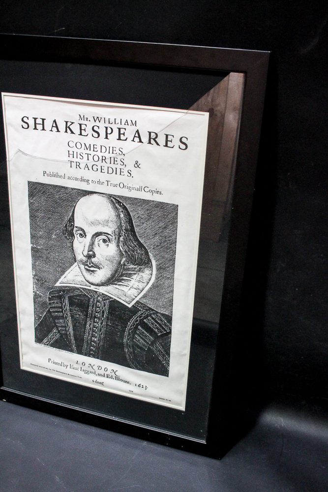 Contemporary Music and Dance Festival Poster After Saul Steinberg and Shakespeare Poster