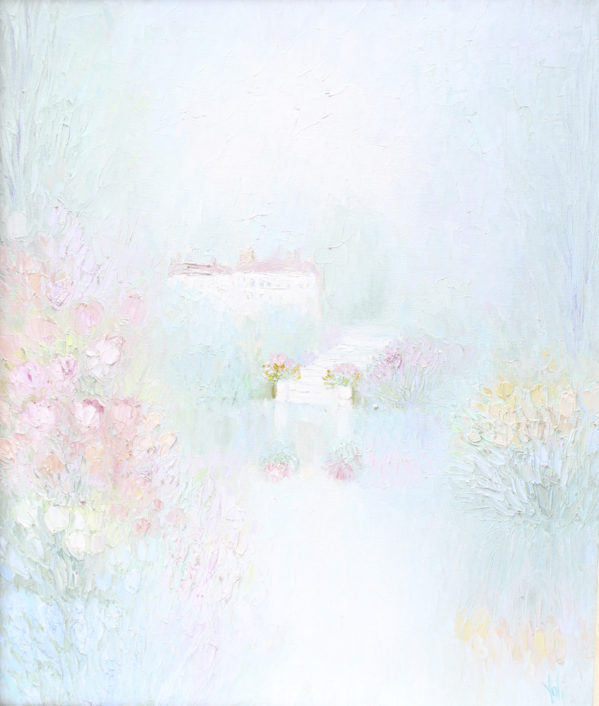 Yolanda Razzeto Original Framed Oil Painting