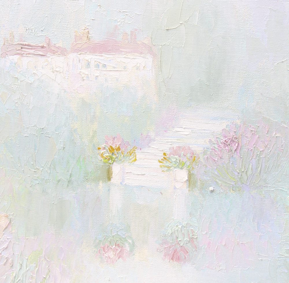 Yolanda Razzeto Original Framed Oil Painting