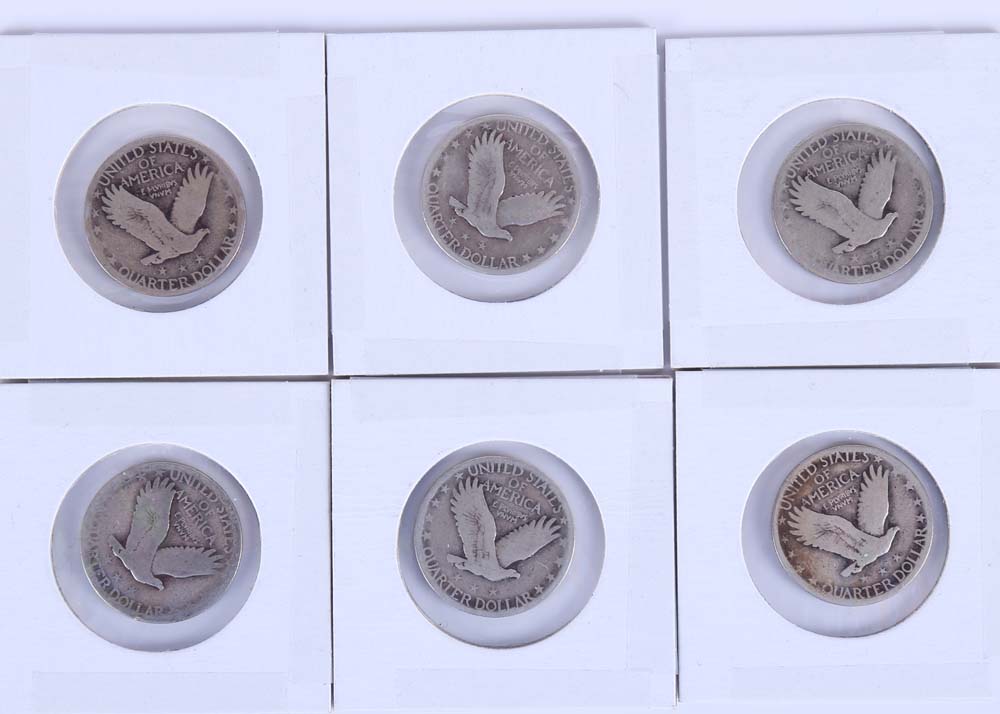 Collection of Walking Liberty Quarters
