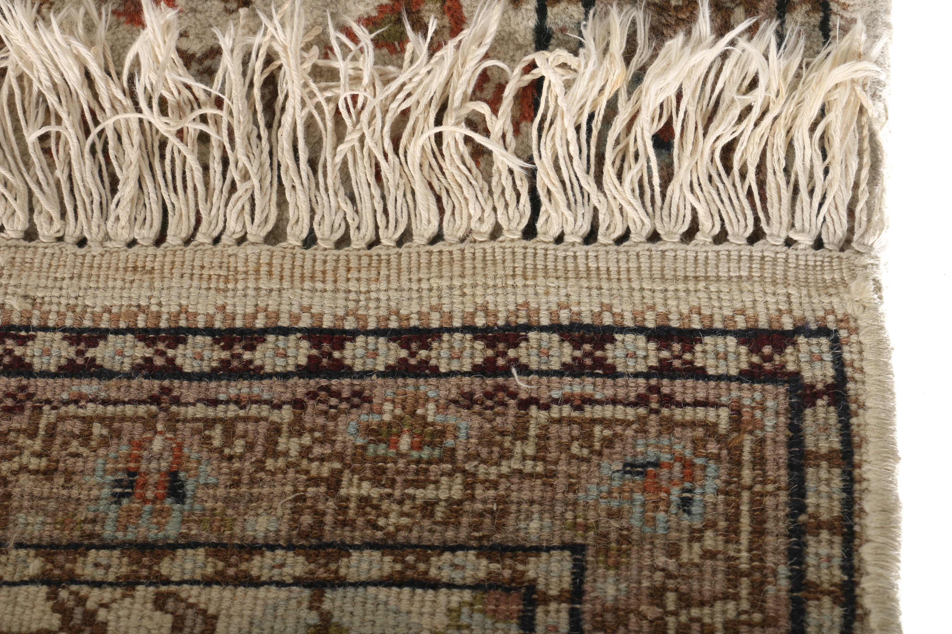 Handwoven Tabatabai Tabriz Style Accent Rug
