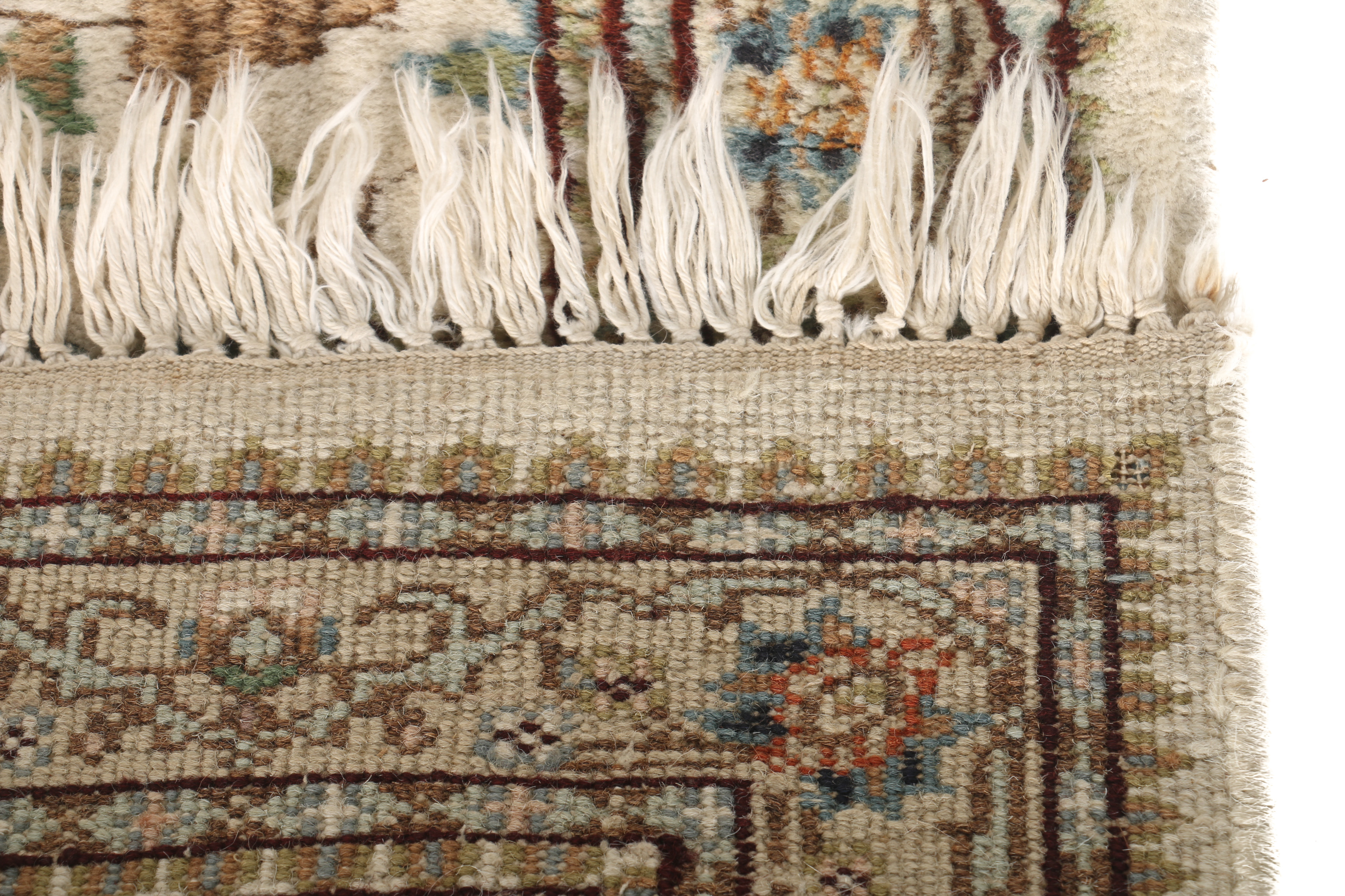 Handwoven Tabatabai Tabriz Style Accent Rug