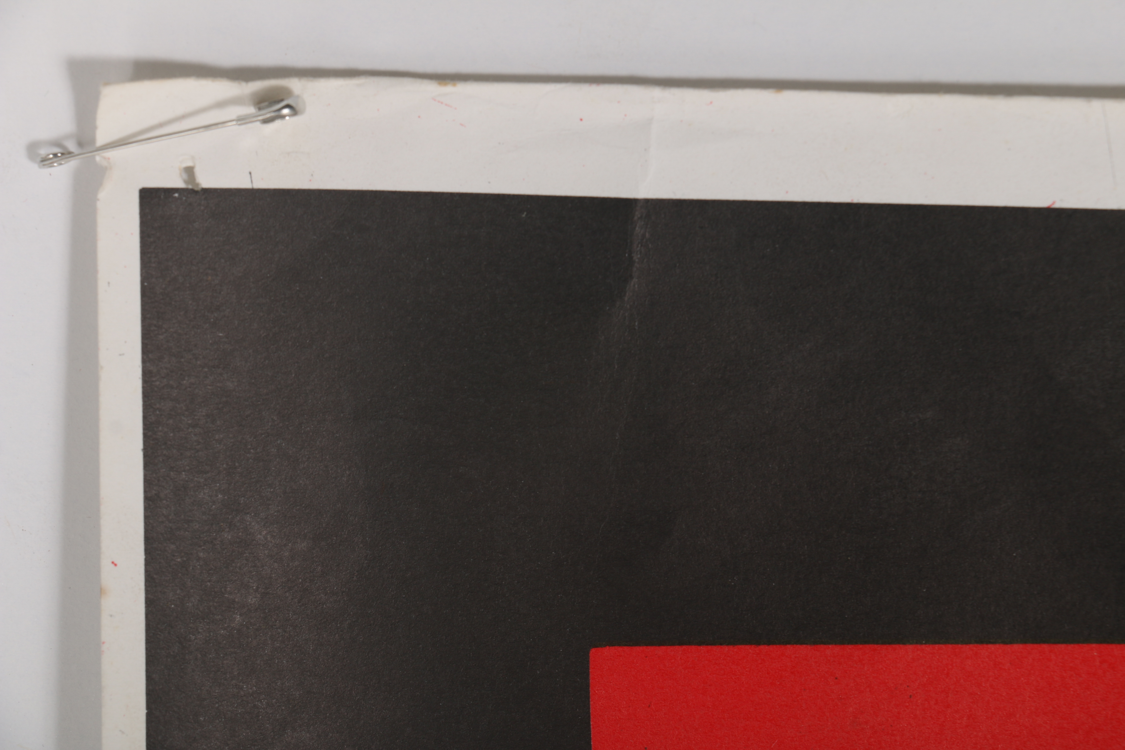 Large Offset Lithograph "The Clash London Calling" Poster