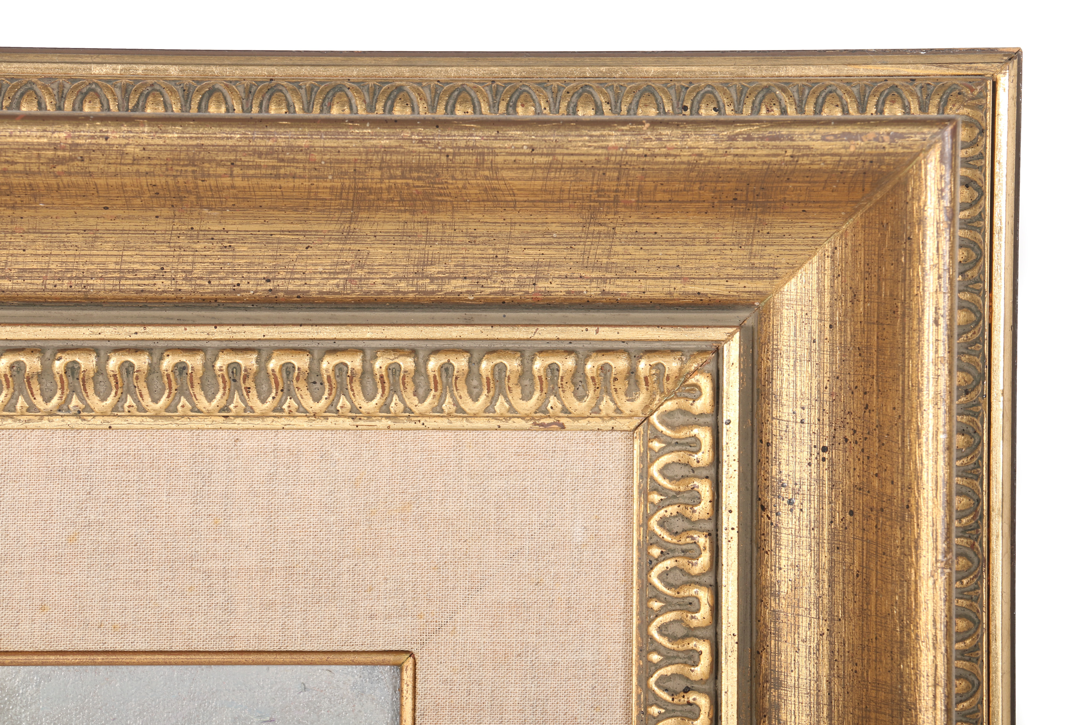 1970 Aldo Mari "Capanni e Pescatori" Oil on Canvas