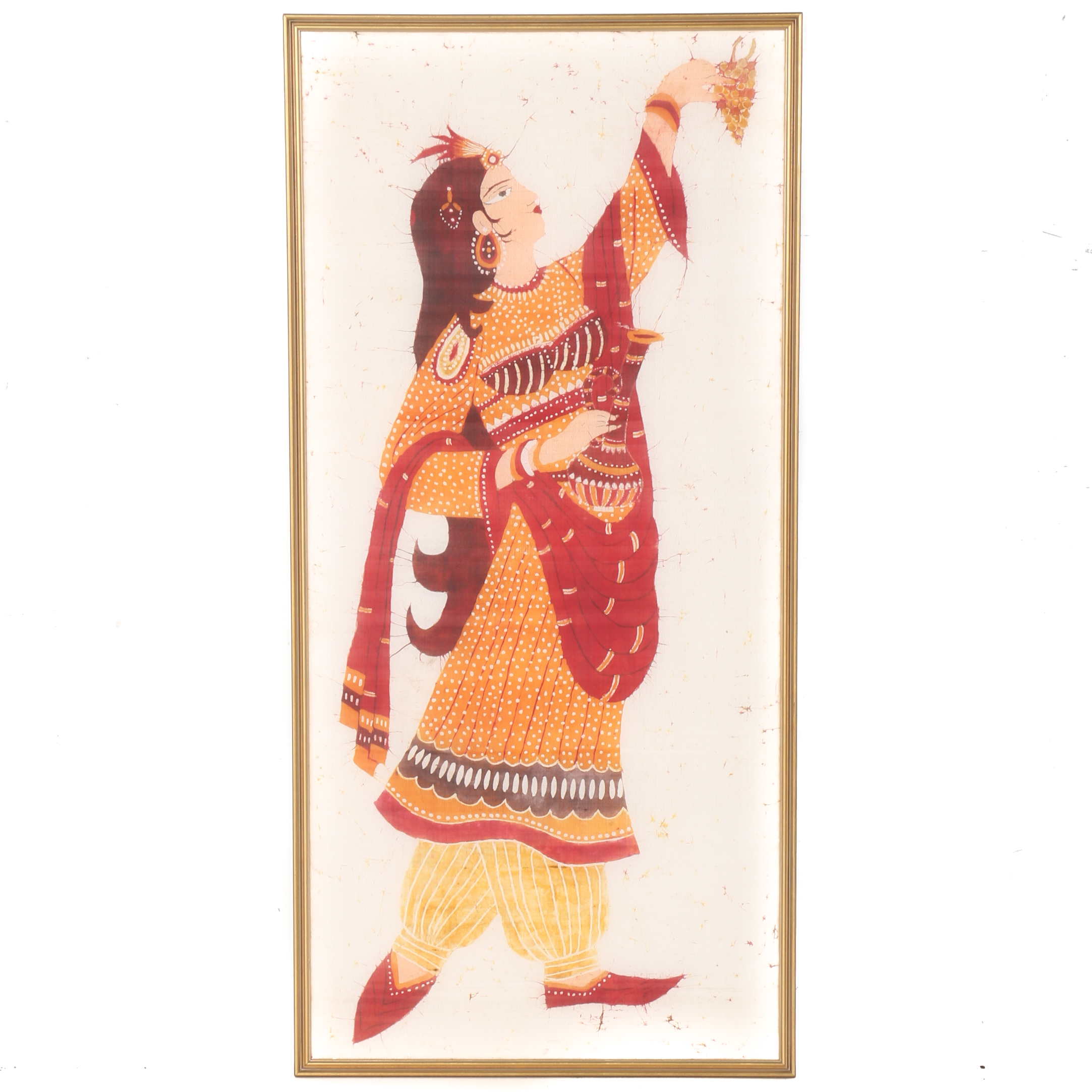 Framed Batik on Silk