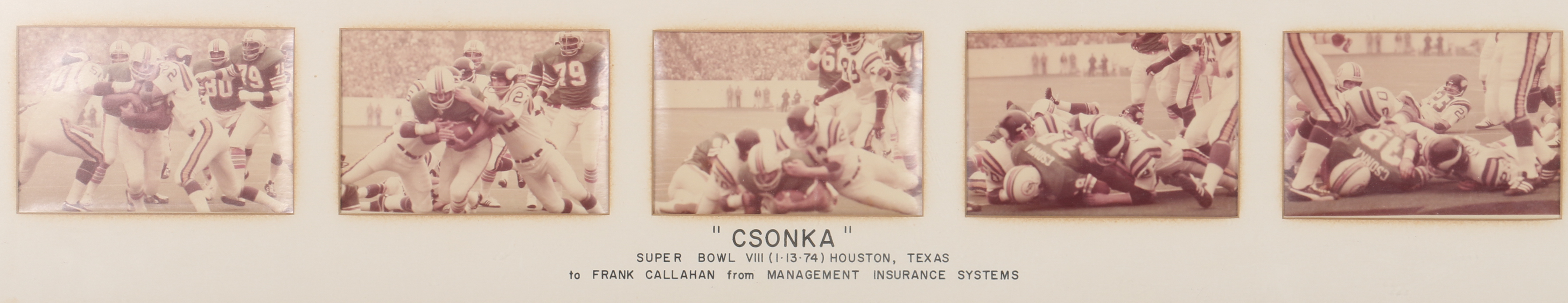 Vintage Photos of Superbowl VIII in 1974