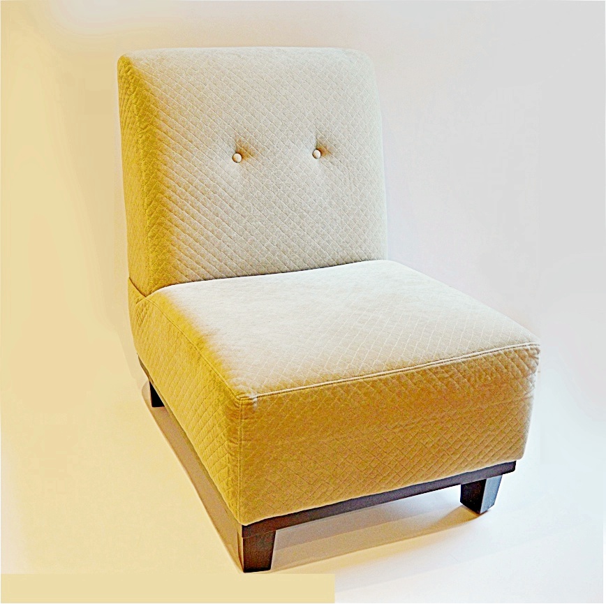 Modern Upholstered Side Chair from G. Romano