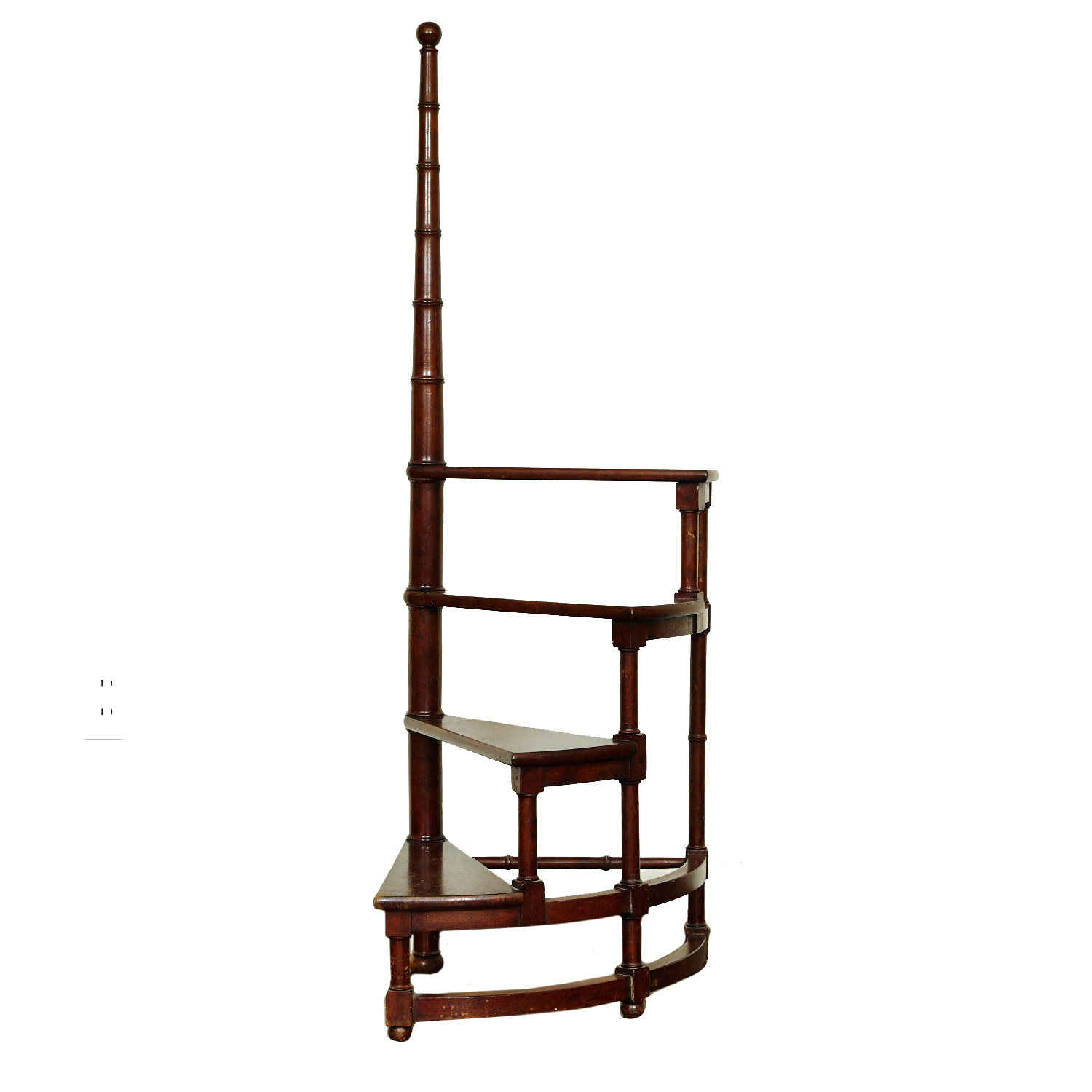 Riffemore Mahogany Library Ladder