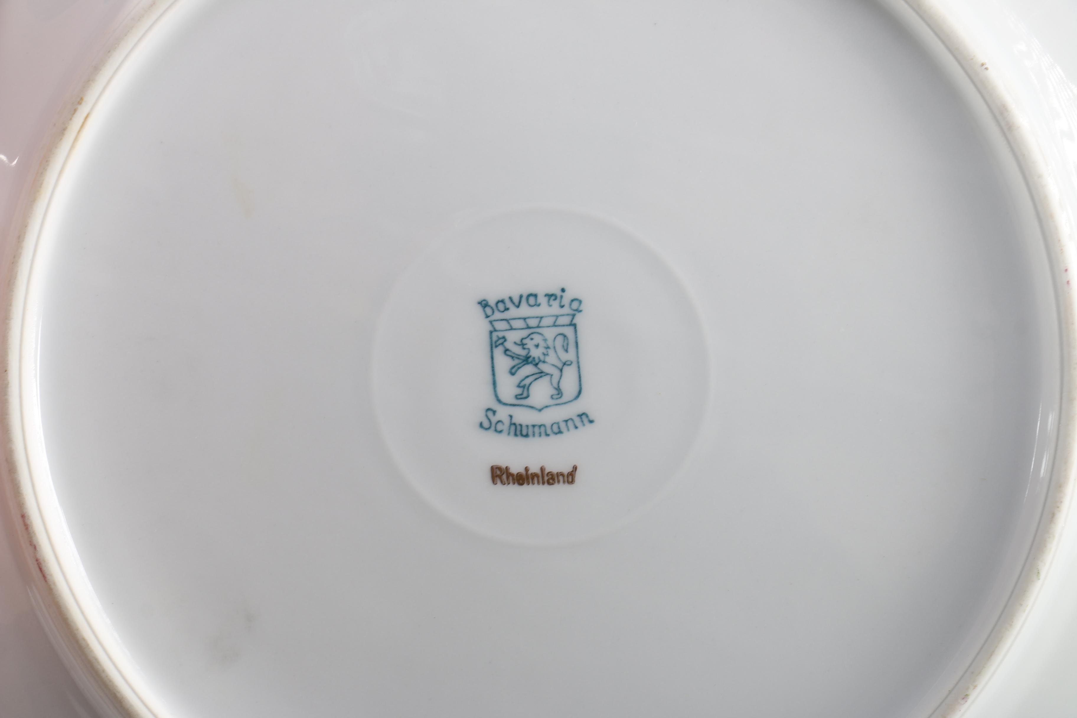 Vintage Schumann "Rheinland" Pattern Porcelains