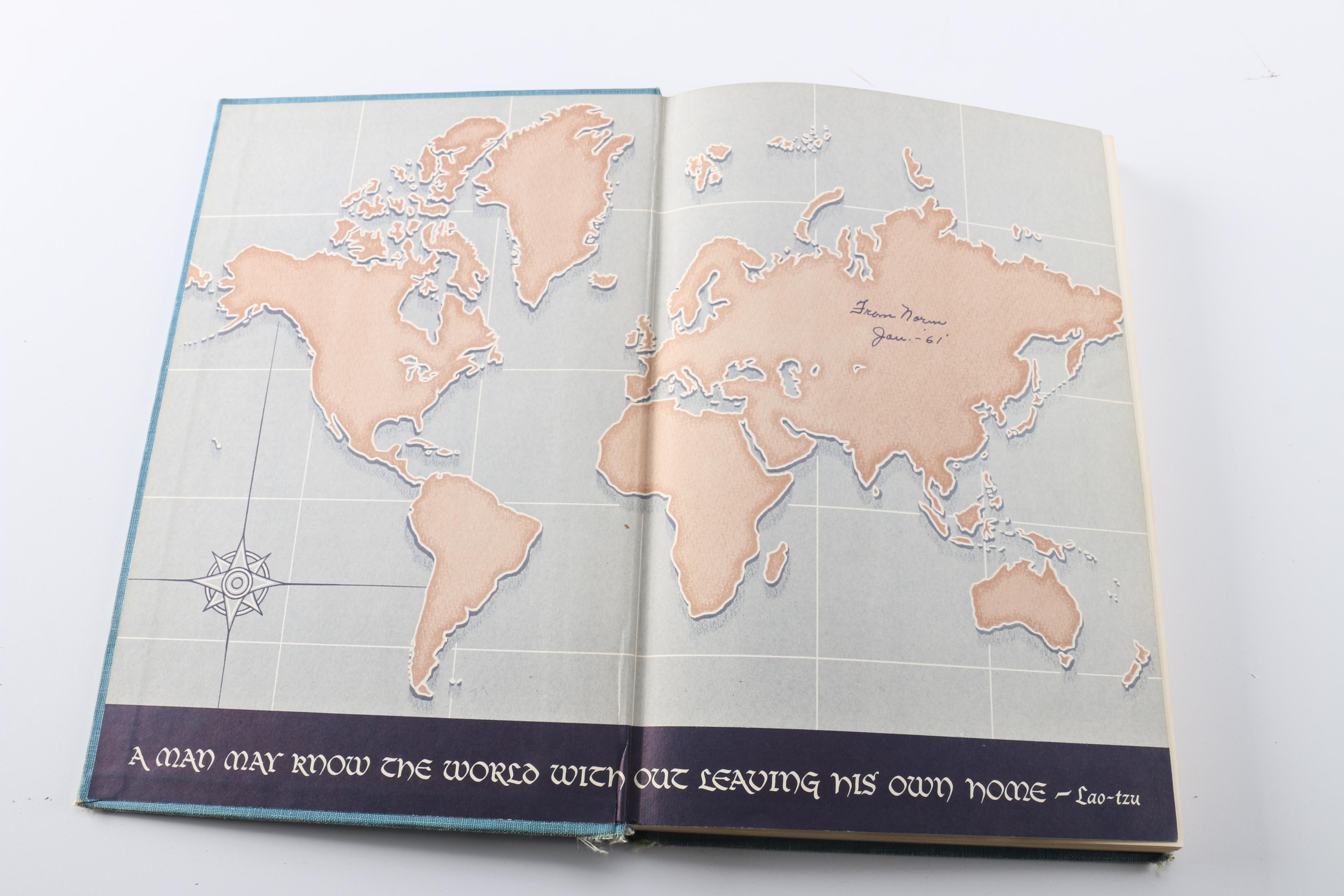 1960s "American Family Encyclopedia" and "Reader's World Atlas"