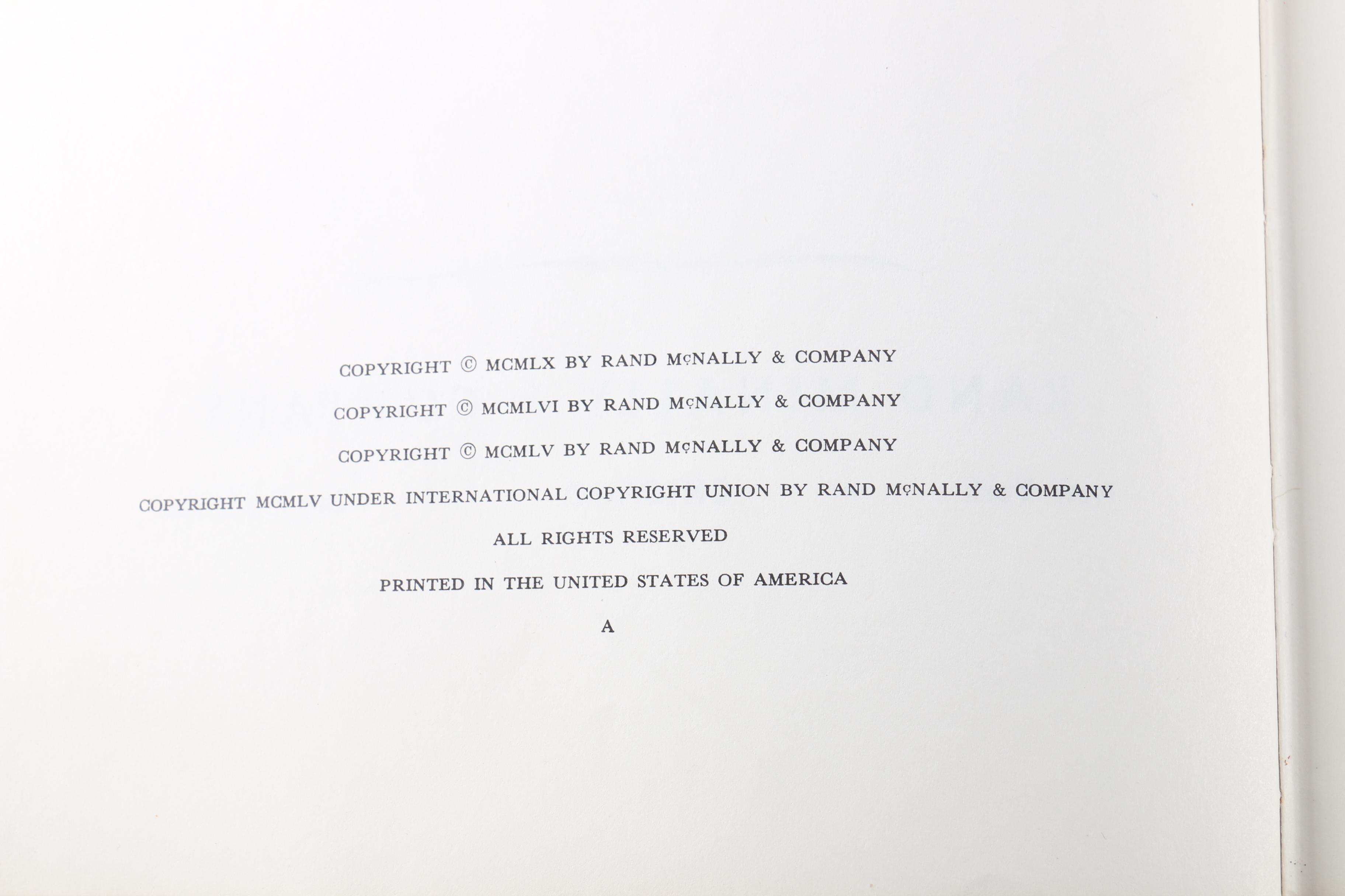 1960s "American Family Encyclopedia" and "Reader's World Atlas"