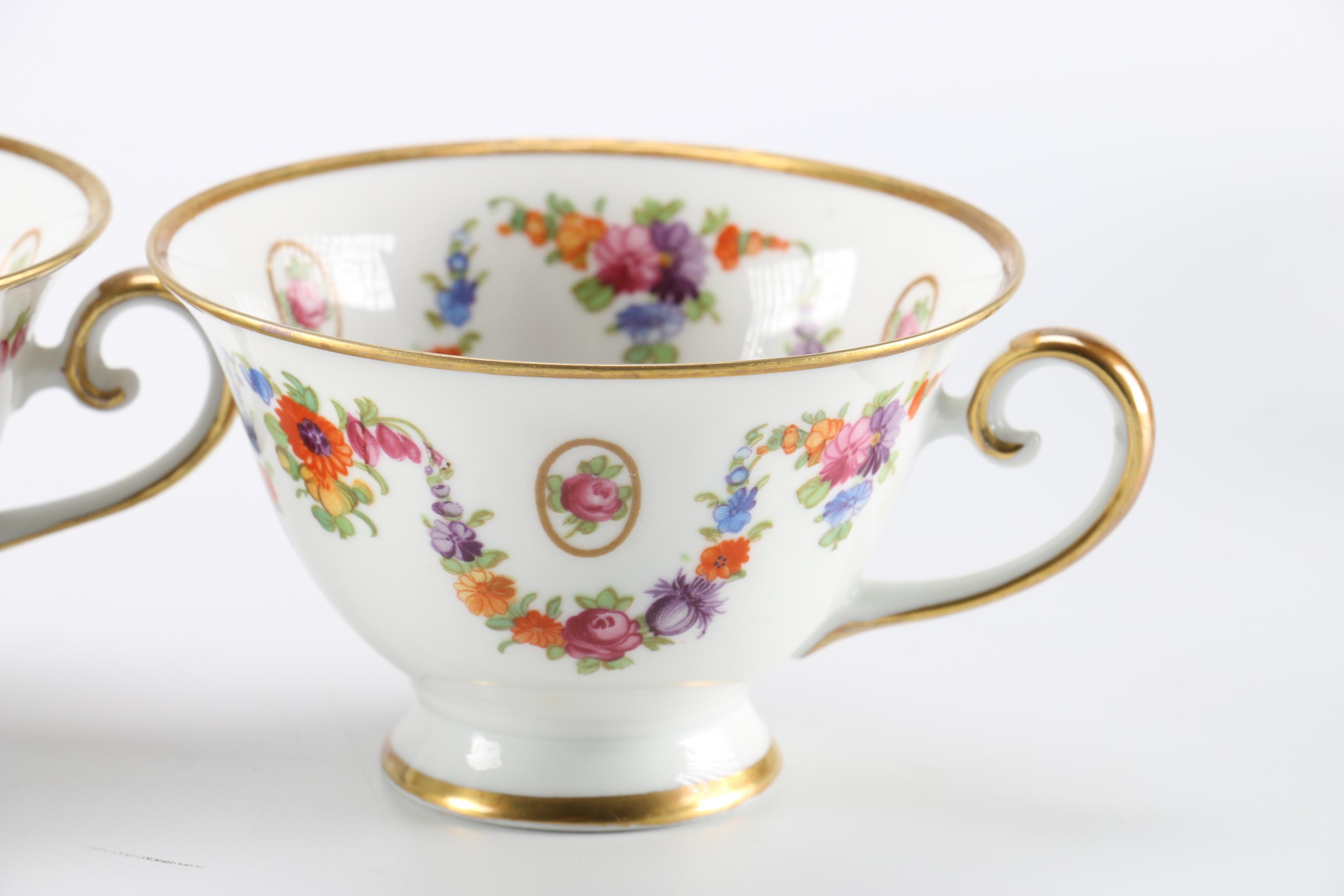 Vintage Schumann "Rheinland" Pattern Porcelains