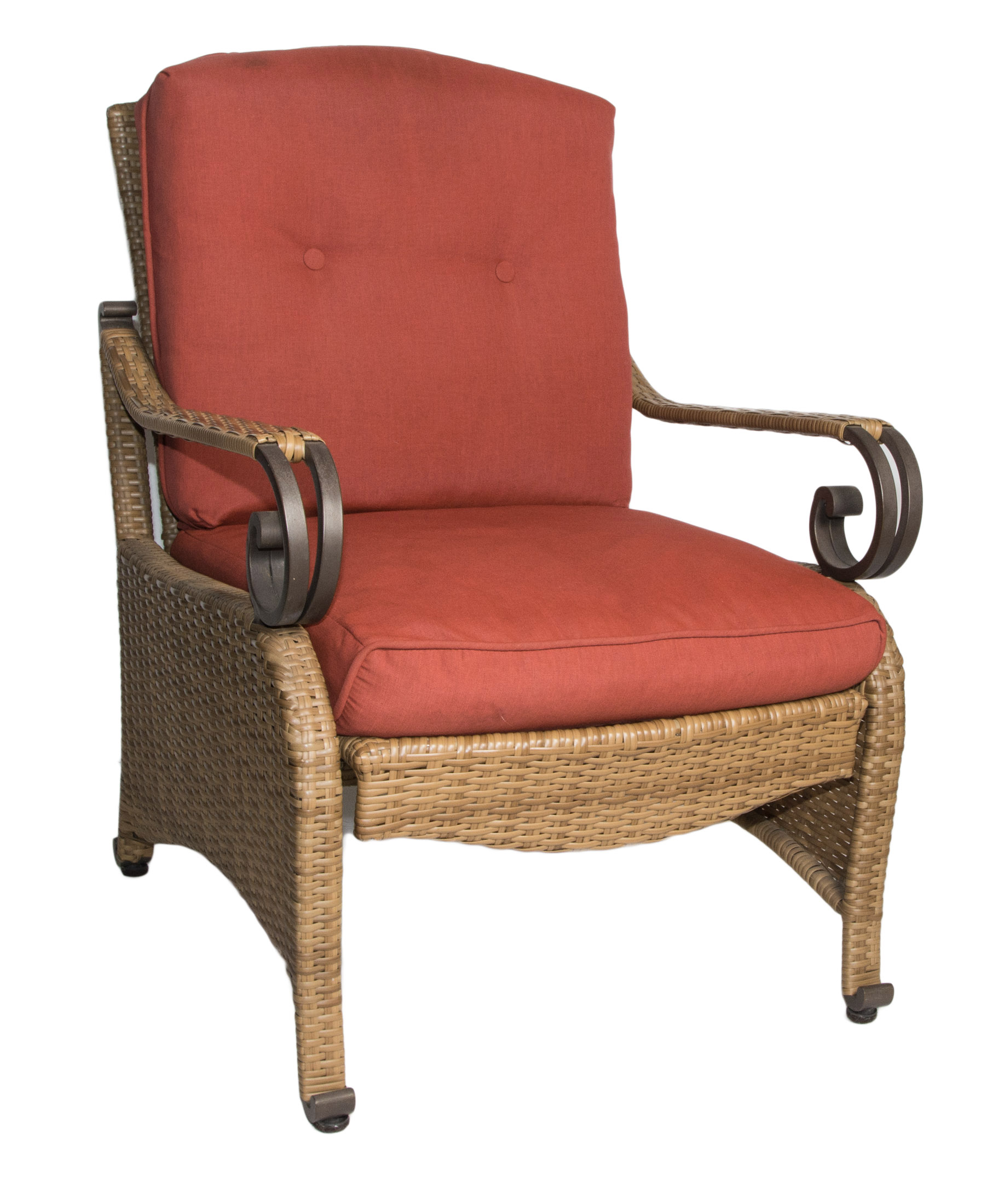 Hampton Bay "Sanopelo" Patio Chairs and Ottomans