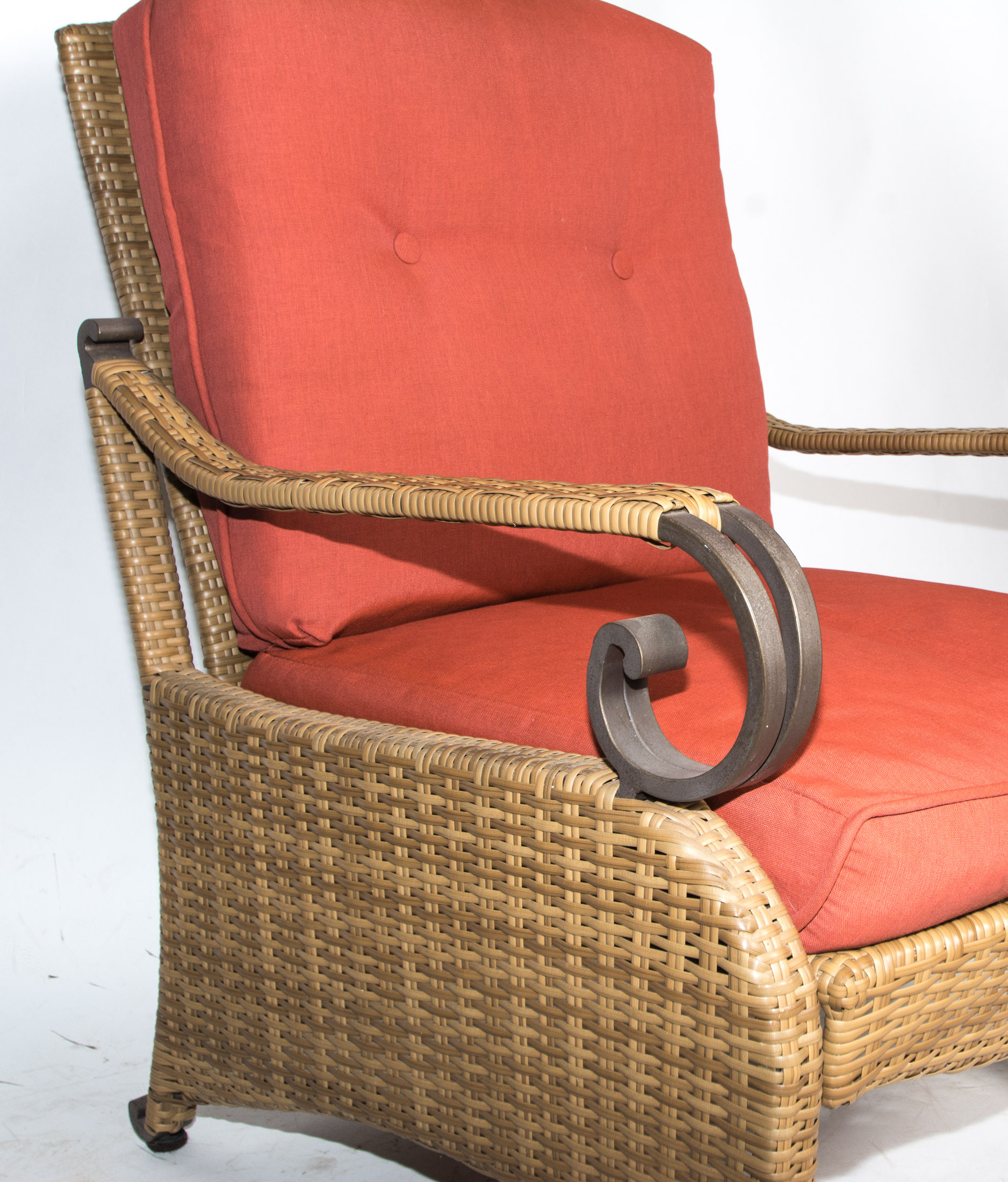 Hampton Bay "Sanopelo" Patio Chairs and Ottomans