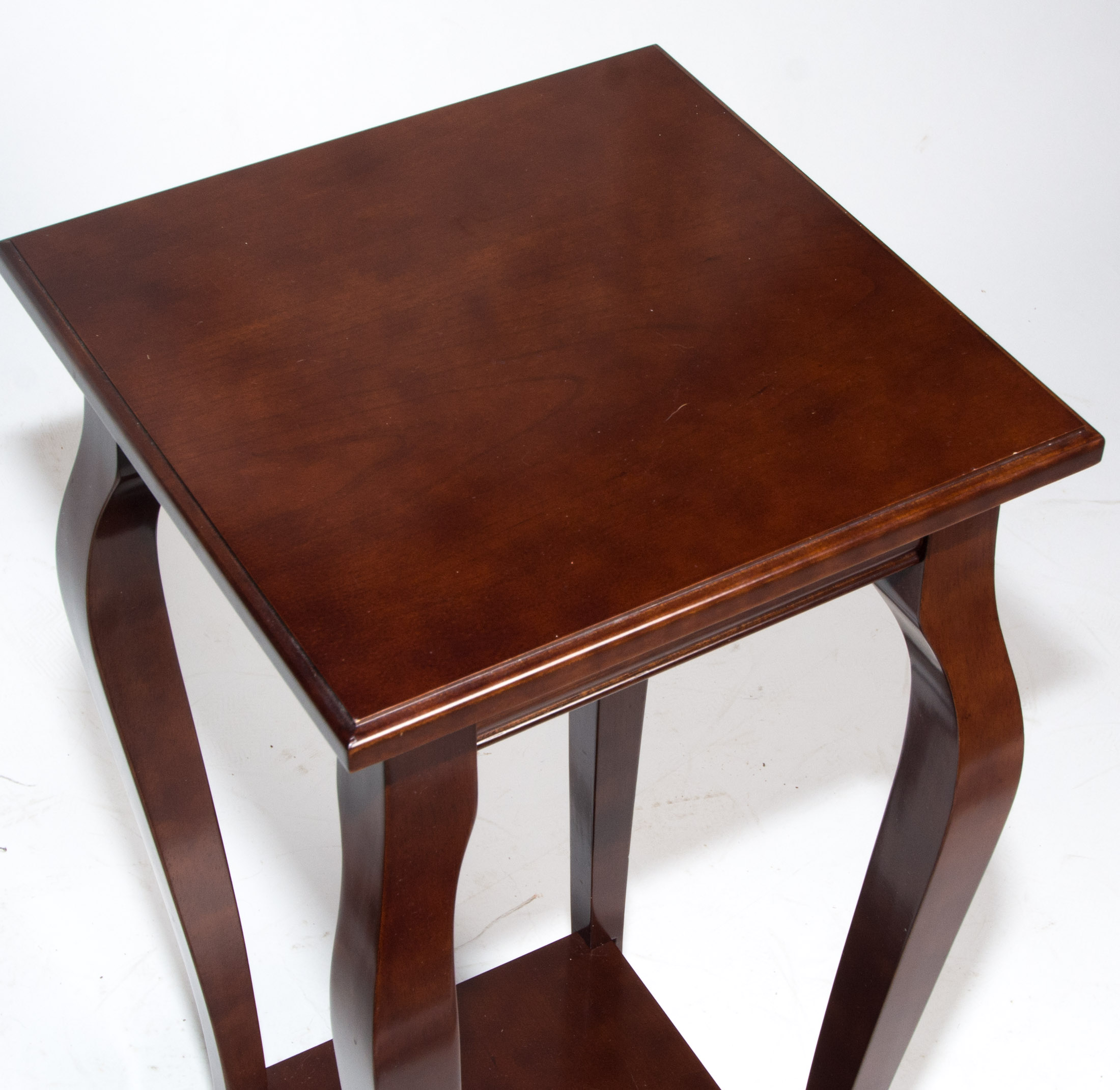 Cherry Wood Plant Stand