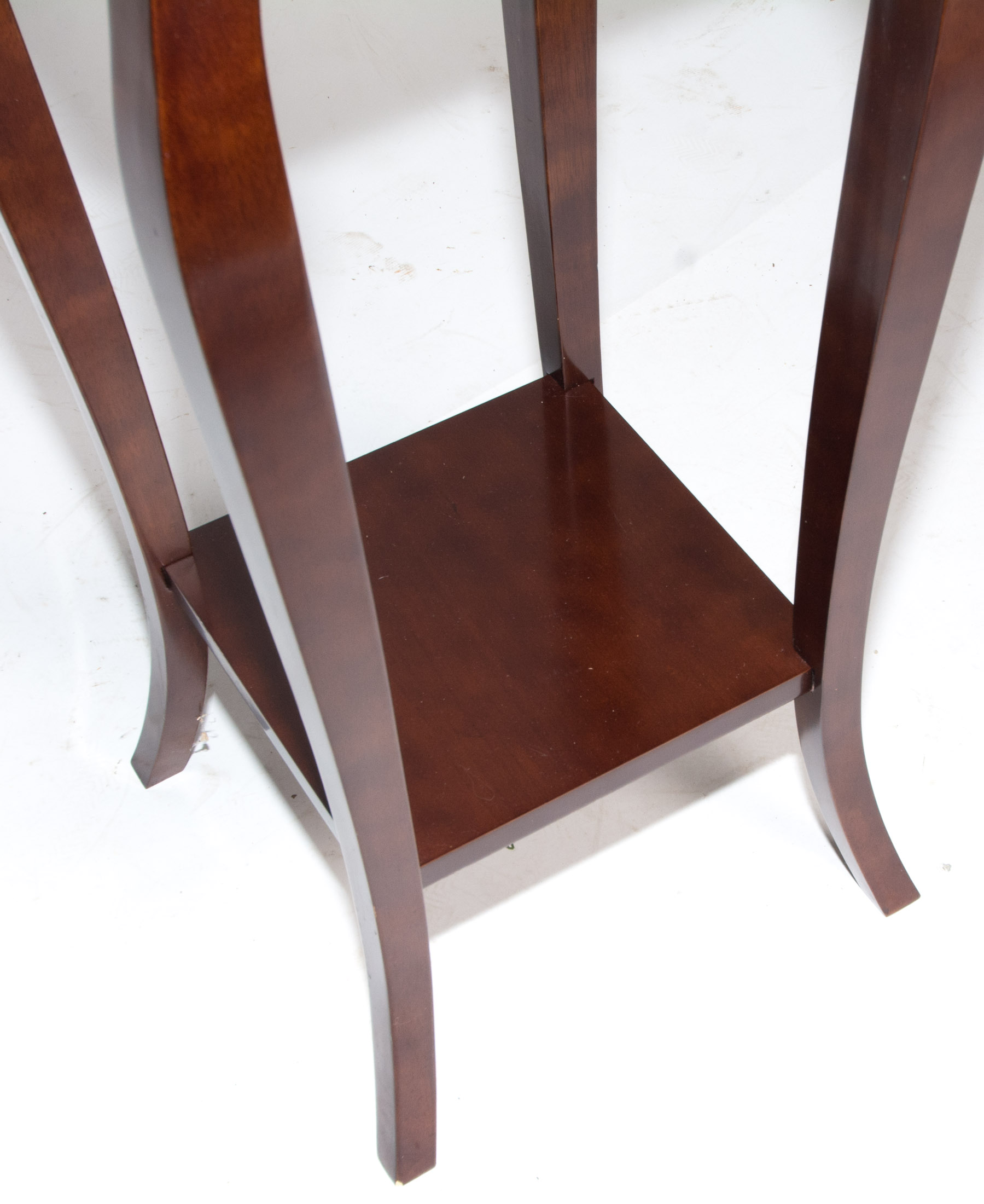 Cherry Wood Plant Stand