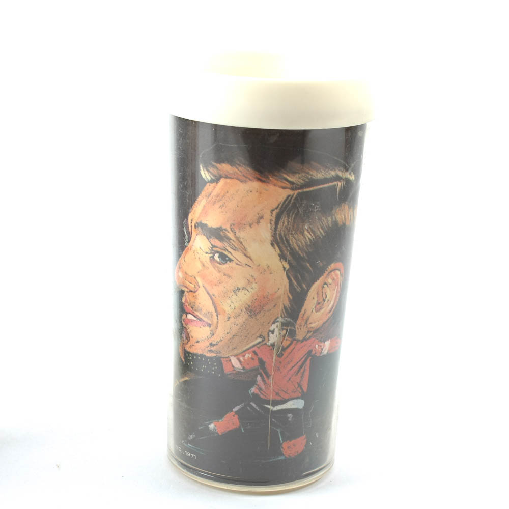 Four Vintage Detroit Red Wing's All Star Portrait Tumblers