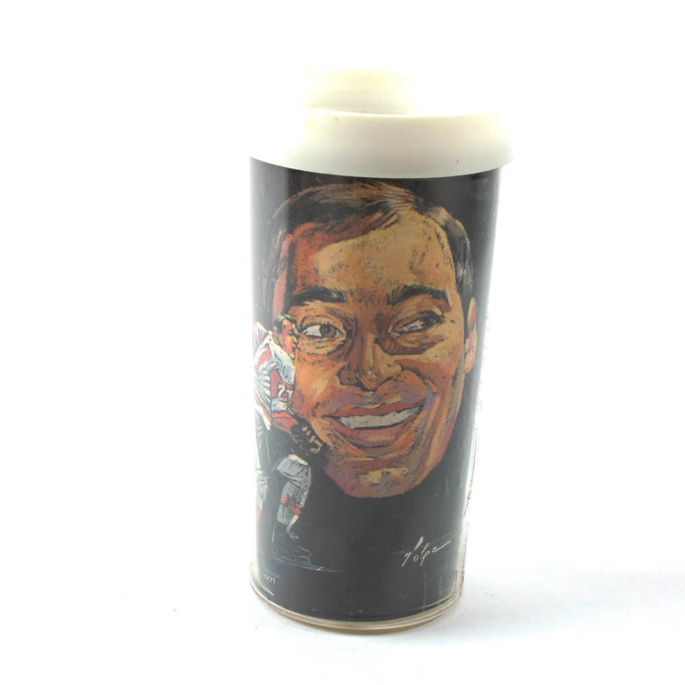 Four Vintage Detroit Red Wing's All Star Portrait Tumblers