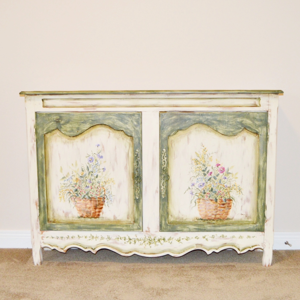 Habersham Plantation Hand Painted Sideboard
