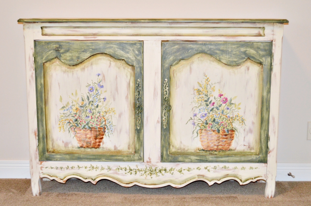 Habersham Plantation Hand Painted Sideboard