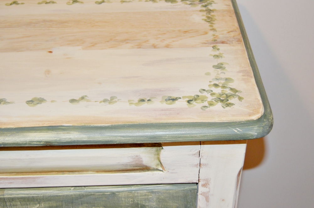 Habersham Plantation Hand Painted Sideboard