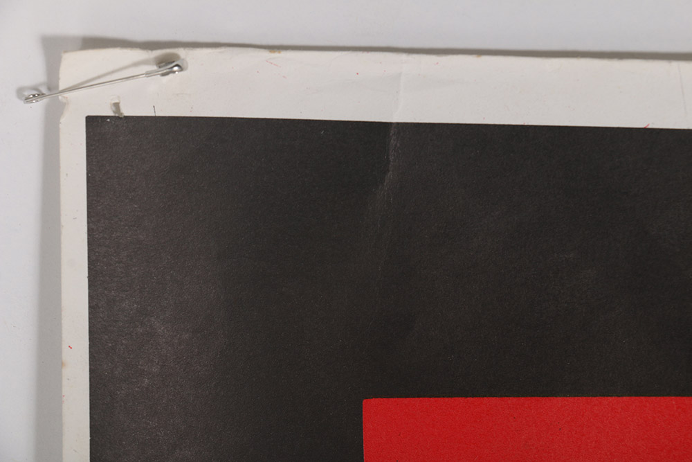 Large Offset Lithograph "The Clash London Calling" Poster