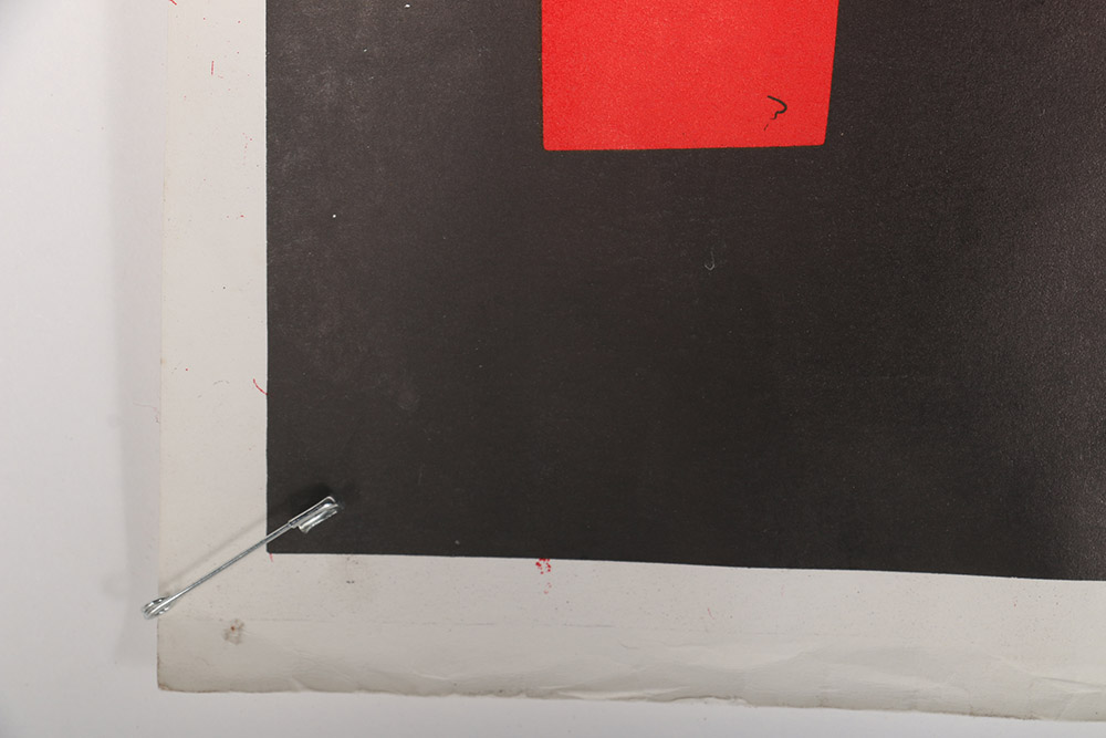 Large Offset Lithograph "The Clash London Calling" Poster