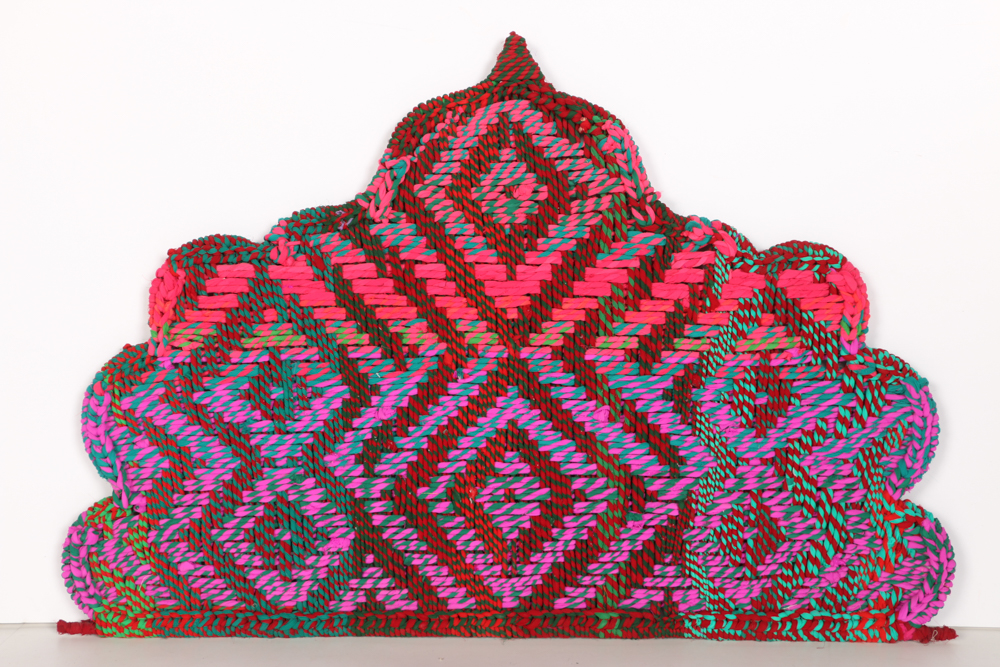 Contemporary Woven Twin Size Headboards