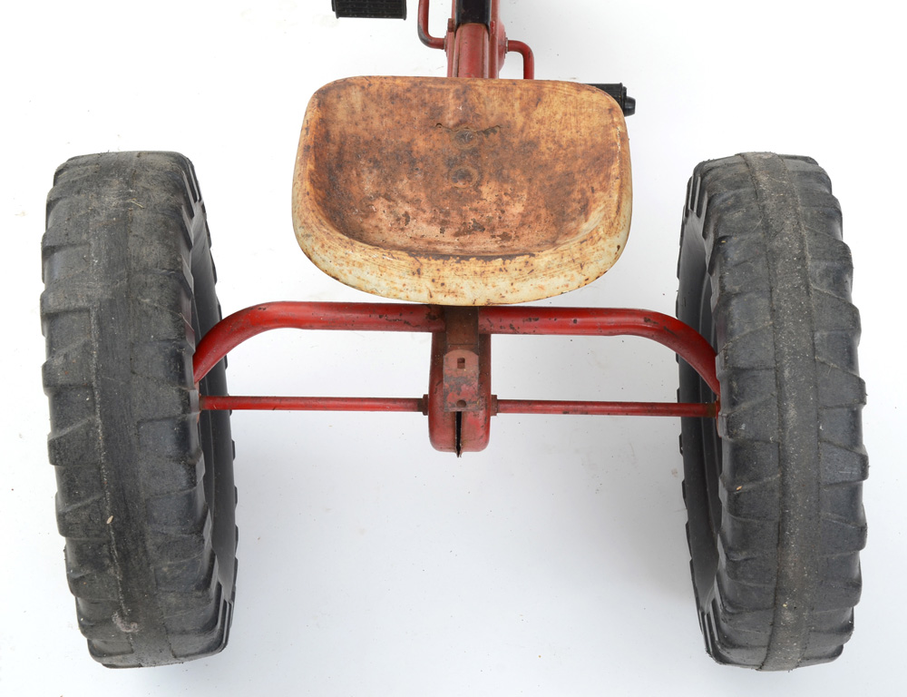 Vintage Red Sears Pedal Tractor