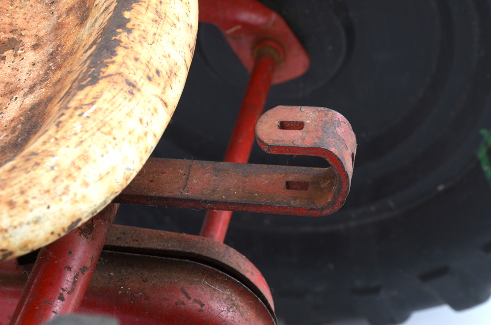 Vintage Red Sears Pedal Tractor