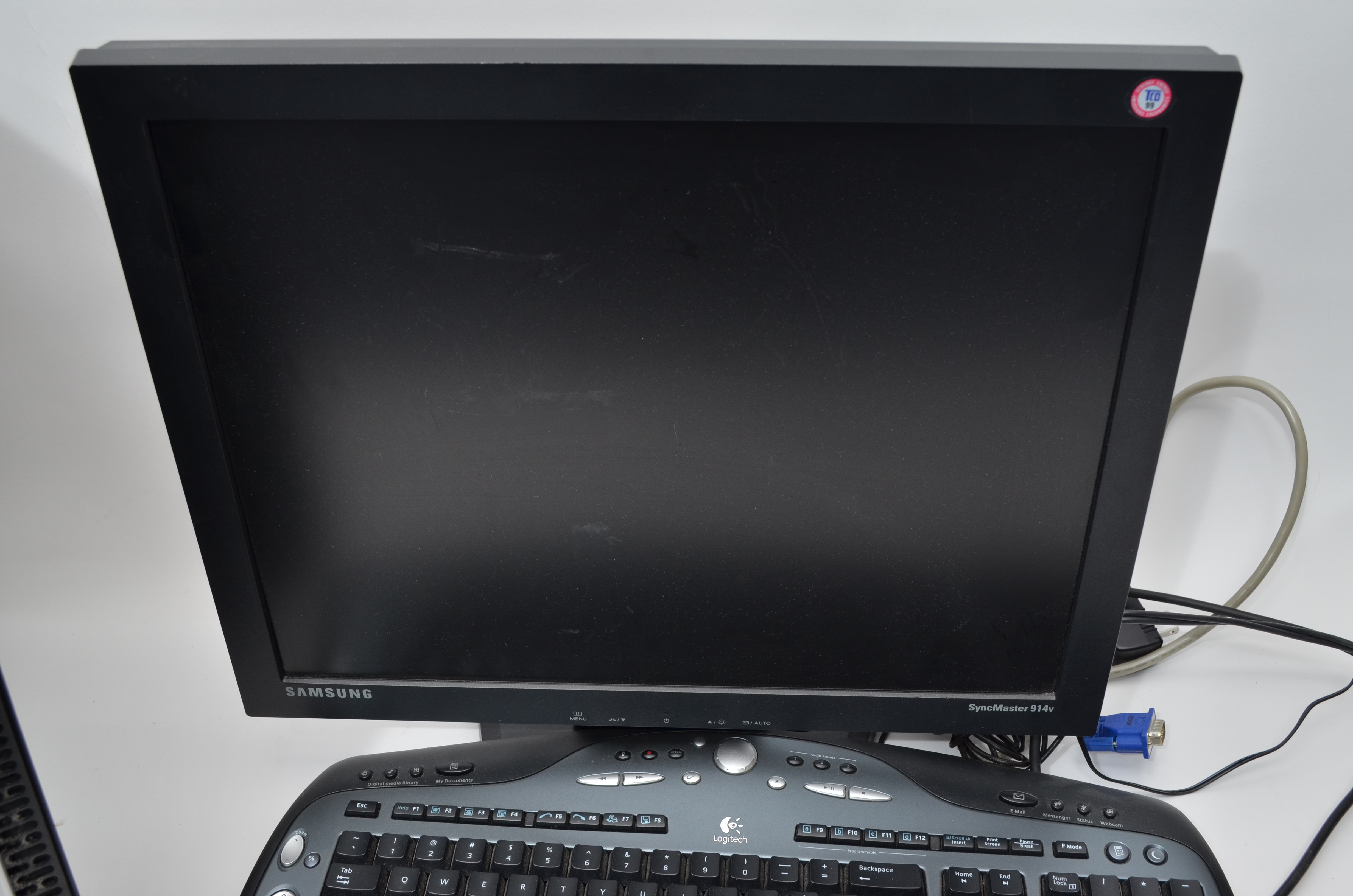 Dell Computer Tower, Superscope Microphone and Accessories