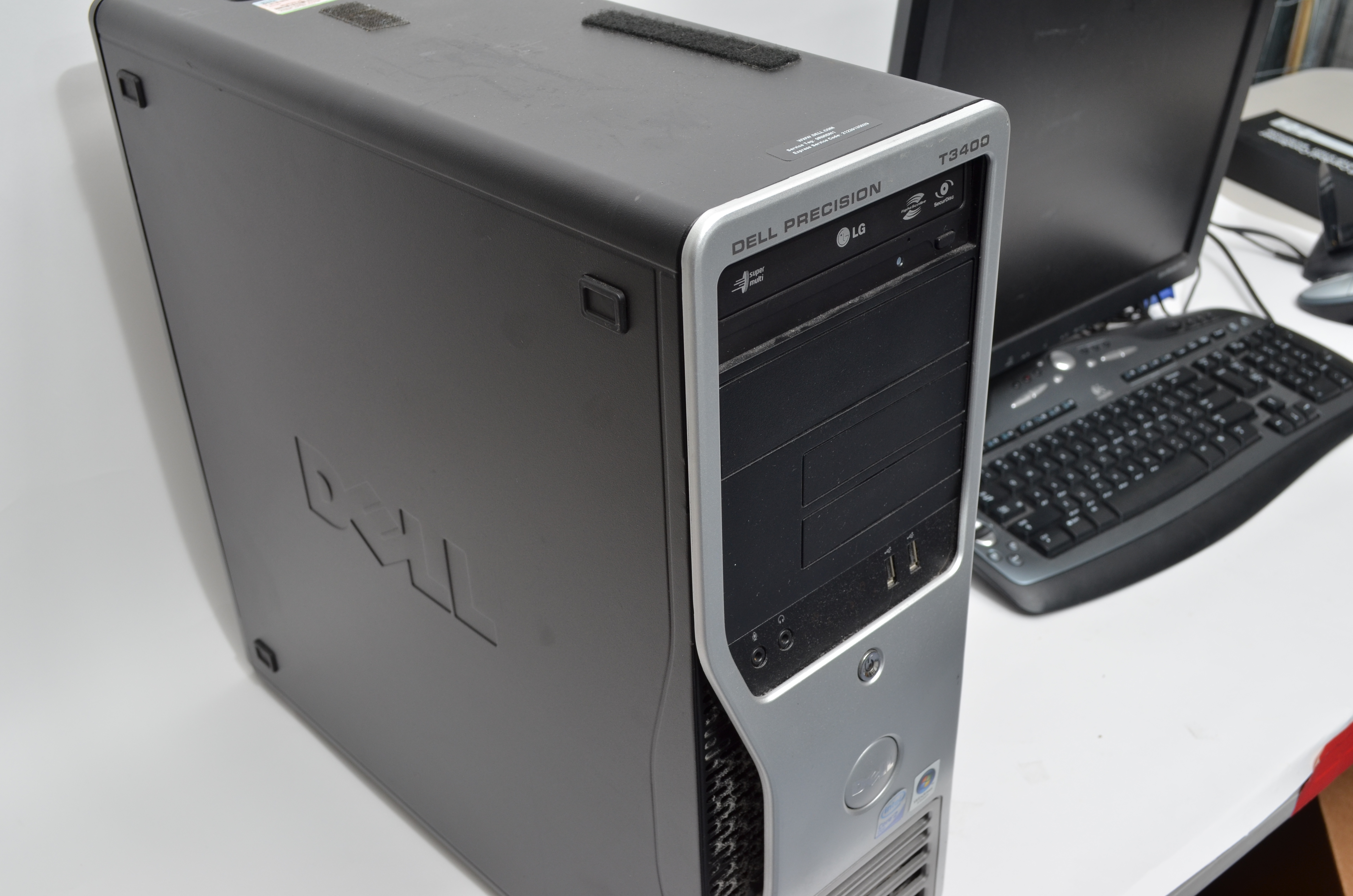 Dell Computer Tower, Superscope Microphone and Accessories