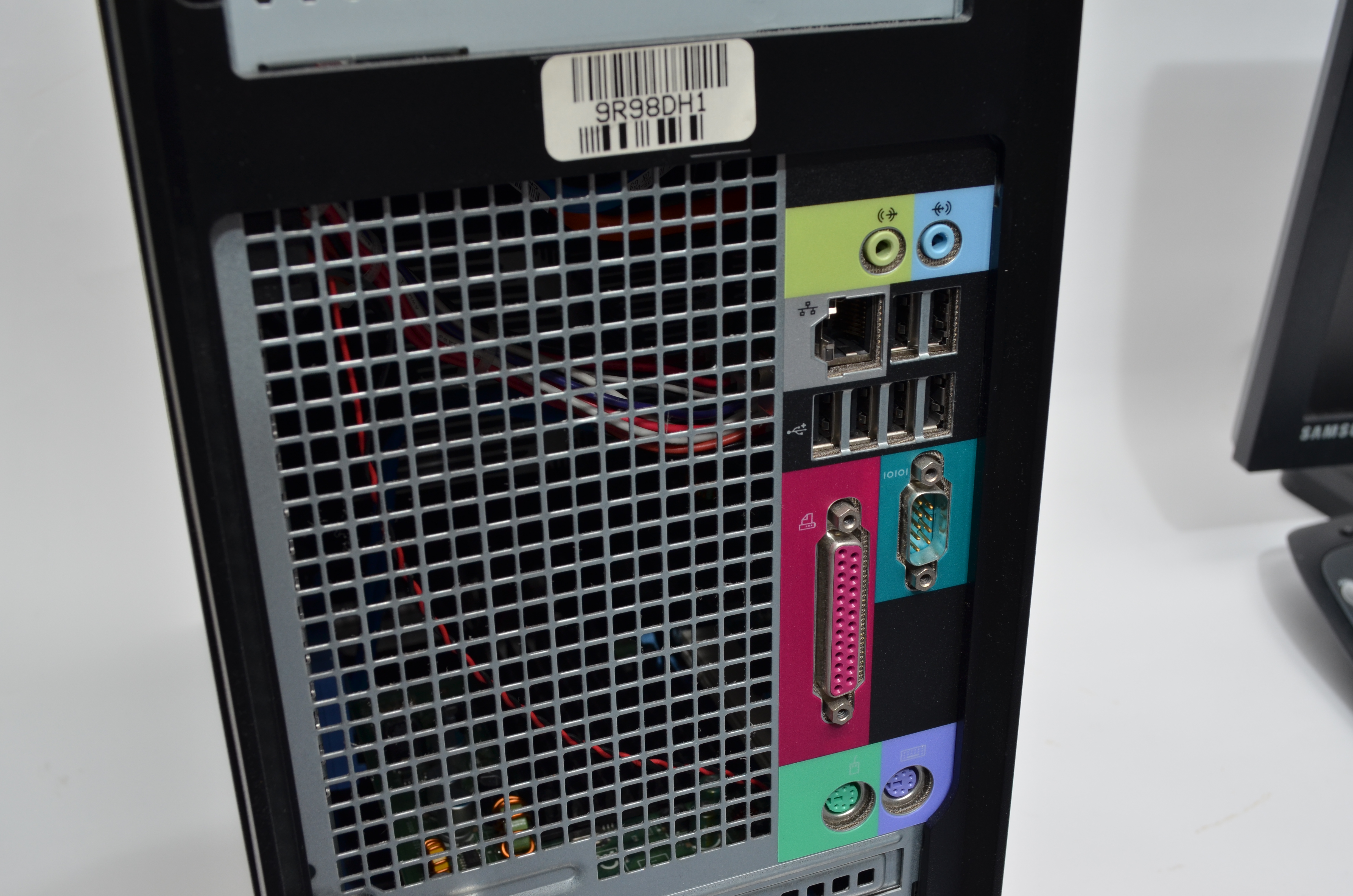 Dell Computer Tower, Superscope Microphone and Accessories