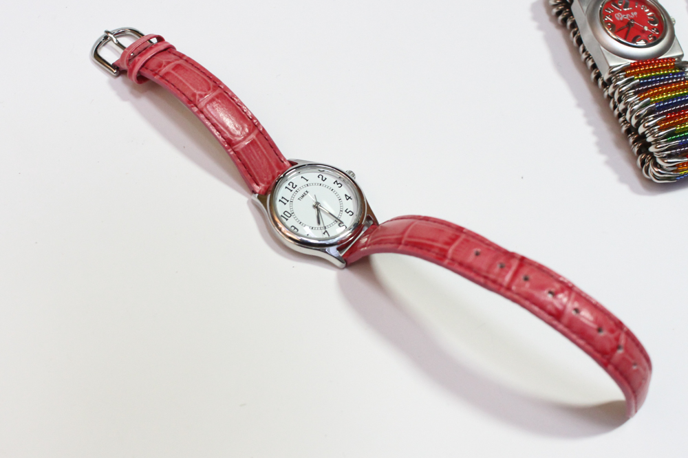 Selection of Girls Watches including 2 Mickey Mouse Disney Time Works