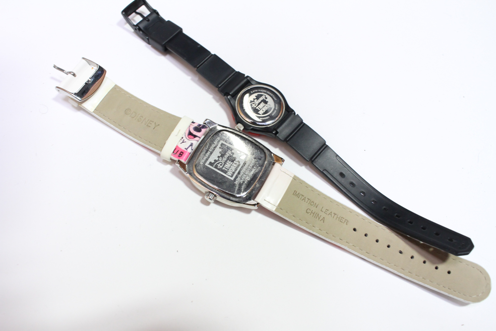 Selection of Girls Watches including 2 Mickey Mouse Disney Time Works